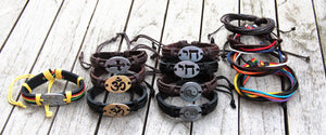 Adjustable Leather Bracelets