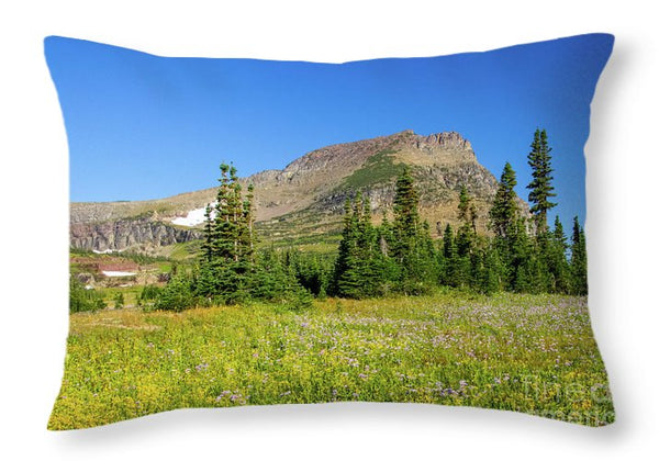 Glacier National Park - Throw Pillow