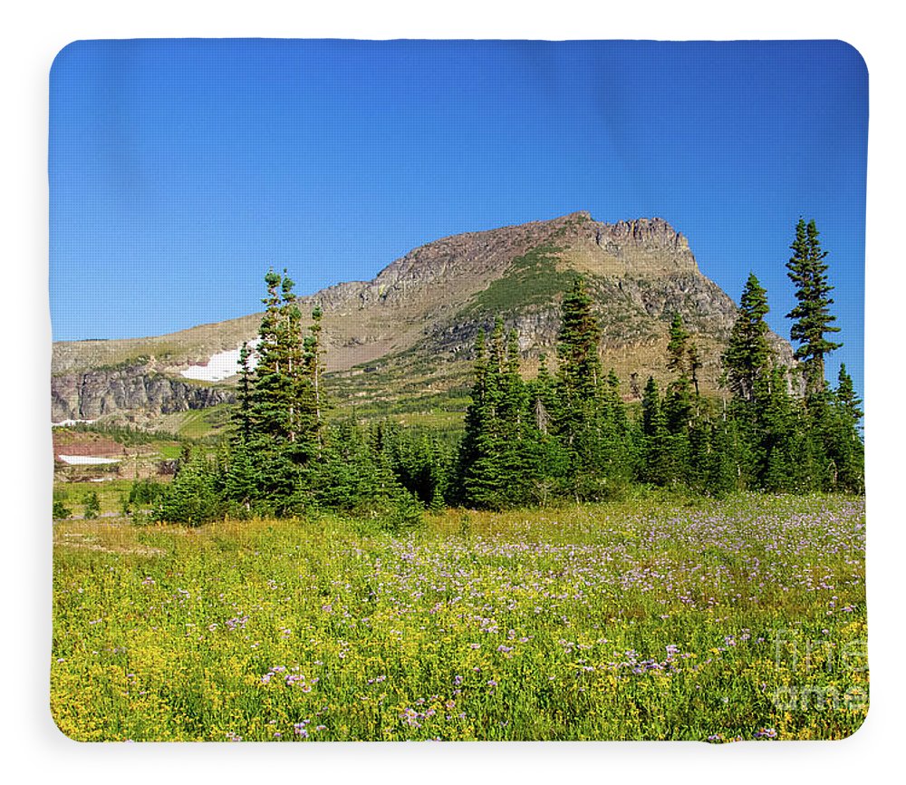 Glacier National Park Blanket