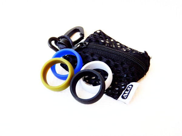 ALO Premium Silicone Rings for Men - The Basic Collection