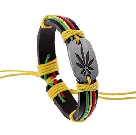 TrendyBracelets.Biz.Marijuana Bracelet in Bulk