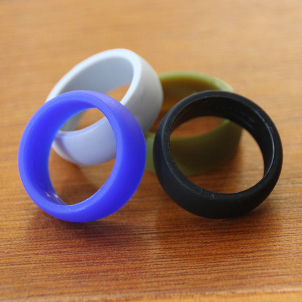 ALO Premium Silicone Rings for Men - The Basic Collection