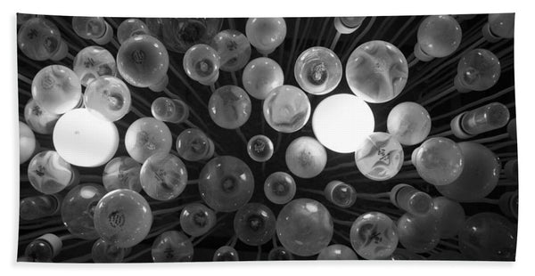 Abstract ceiling lights - Beach Towel