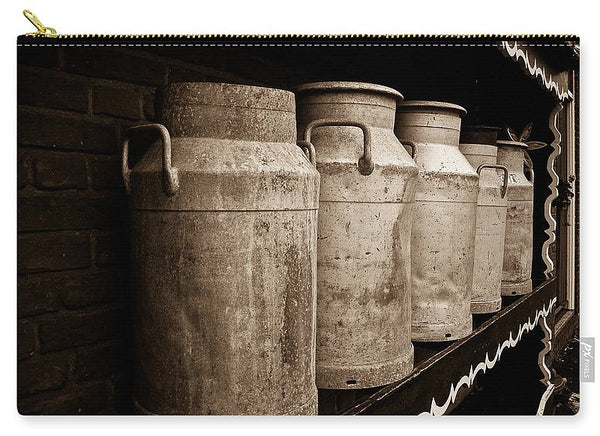 AMS-0031-Milk Canisters In Edam - Carry-All Pouch