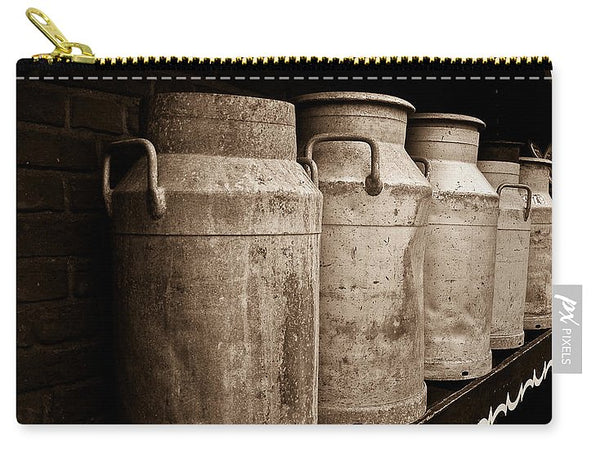 AMS-0031-Milk Canisters In Edam - Carry-All Pouch