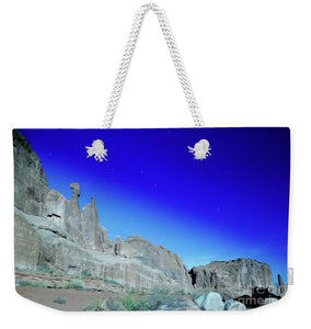 Arches National Park at night - Weekender Tote Bag