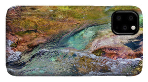 Glacier National Park - Colorful Streem - Phone Case