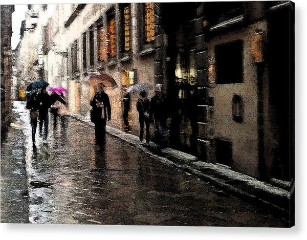 ITL-0006-Firenze Rain - Acrylic Print