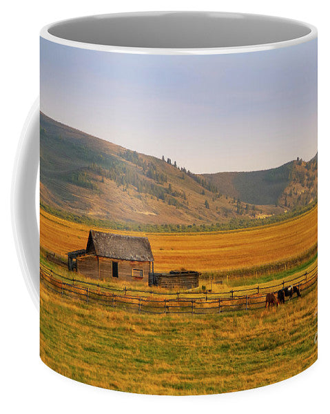 Keogh Ranch Landscape - Daniel Wyoming - Mug