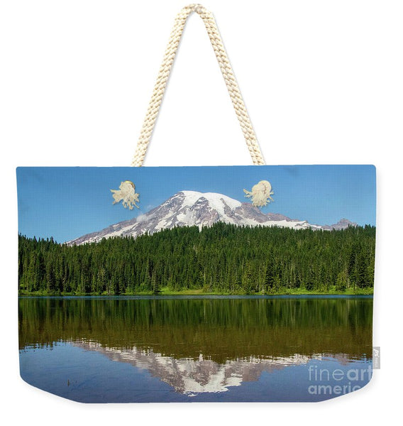 Mt Rainier  - Weekender Tote Bag