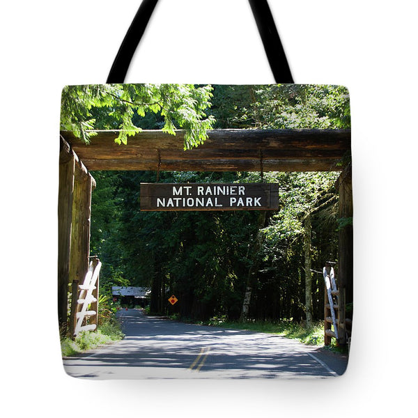 Mt Rainier National Park - Tote Bag