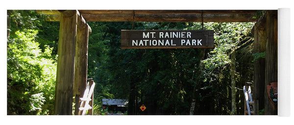 Mt Rainier National Park - Yoga Mat