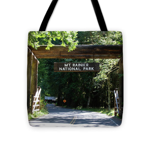Mt Rainier National Park - Tote Bag