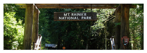 Mt Rainier National Park - Yoga Mat